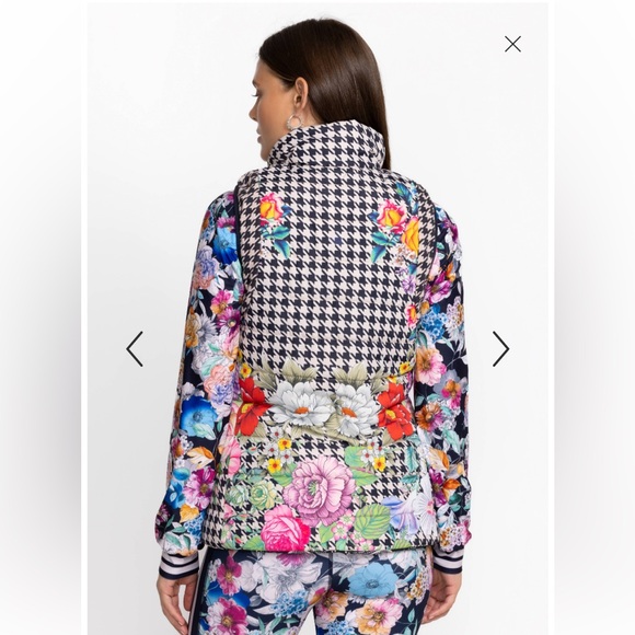 NWT Johnny Was Sasha Reversible Puffy Vest Size XS - Picture 6 of 14